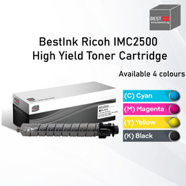 Singapore Stock Bestink IMC2500 Black Cyan Magenta Yellow Toner